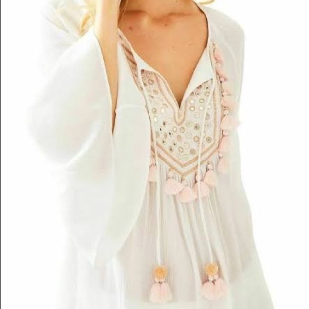 Lilly Pulitzer Shandy Top Resort White